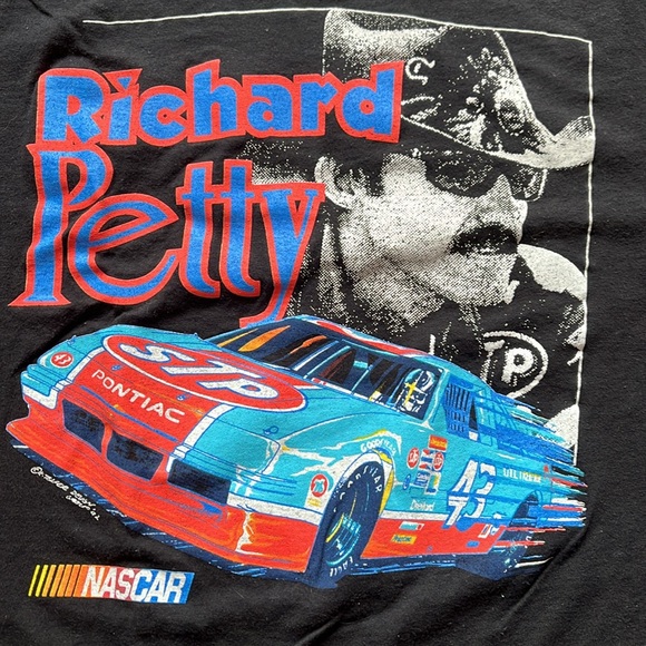 Vintage Richard Petty Nascar T-Shirt / 1992 / Large / Single Stitch - Picture 2 of 7
